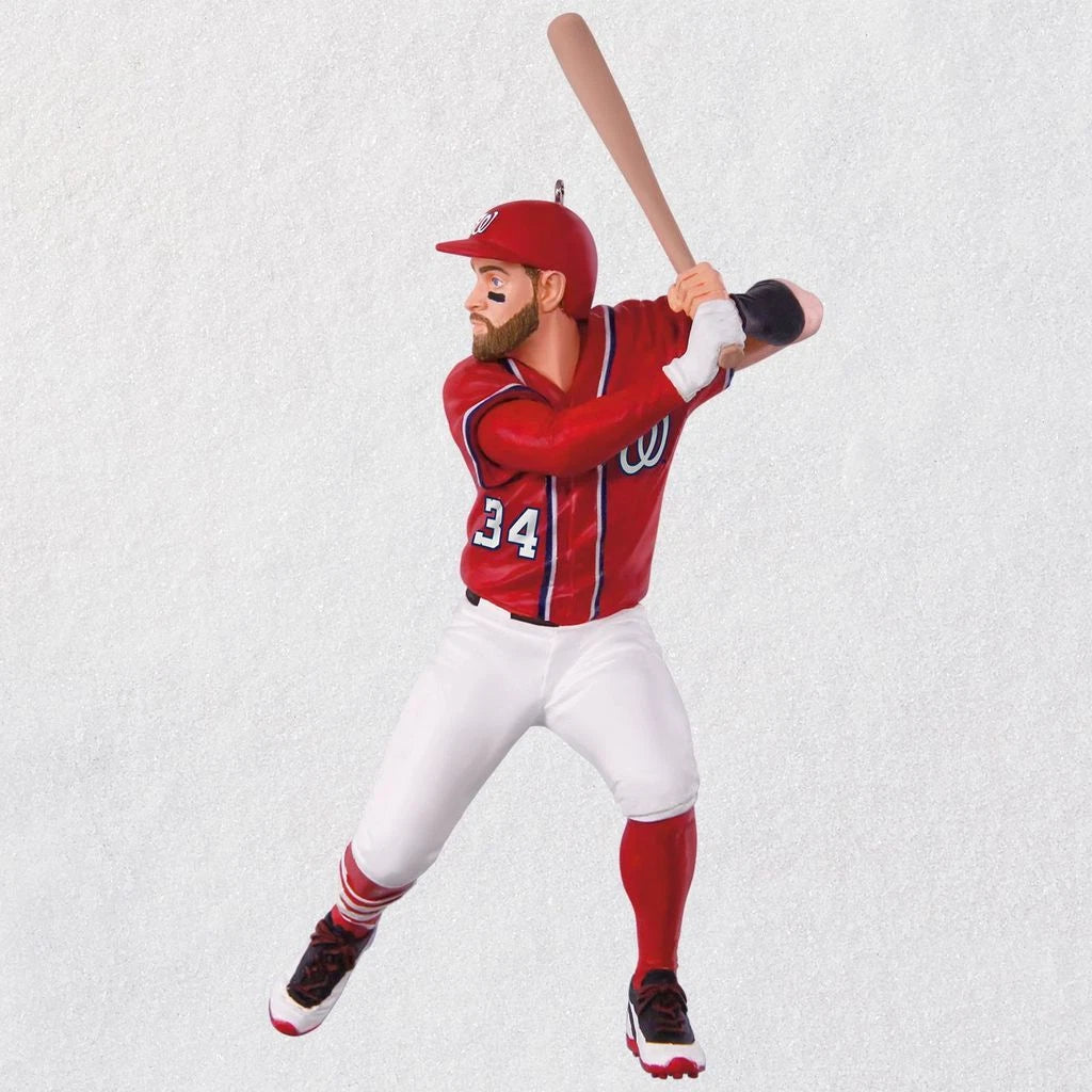 2018 Bryce Harper, Washington Nationals Hallmark Ornament (At the Ballpark) QXI3396