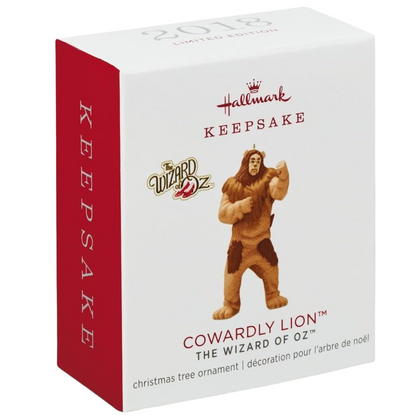 2018 Cowardly Lion Hallmark Ornament (The Wizard of Oz) QXE3136