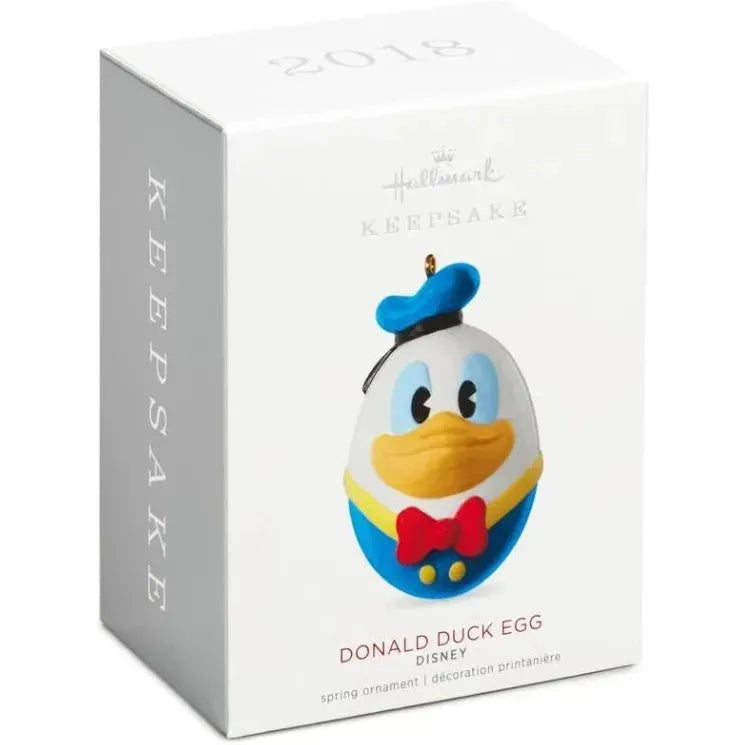 2018 Donald Duck Egg Hallmark Ornament (Mickey Mouse & Friends) QEO8110