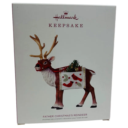 2018 Father Christmas's Reindeer Hallmark Ornament (Father Christmas) QXE3203