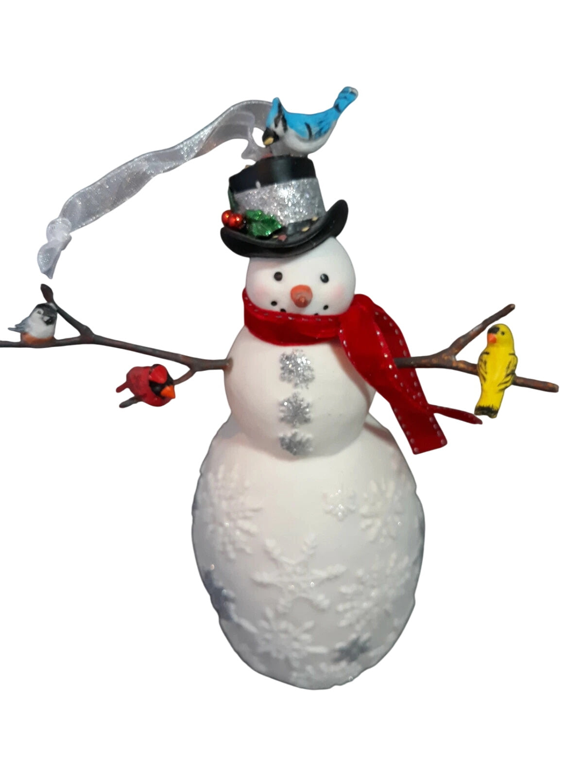 2018 Feeding the Flock Hallmark Ornament (Snowmen) QK6426