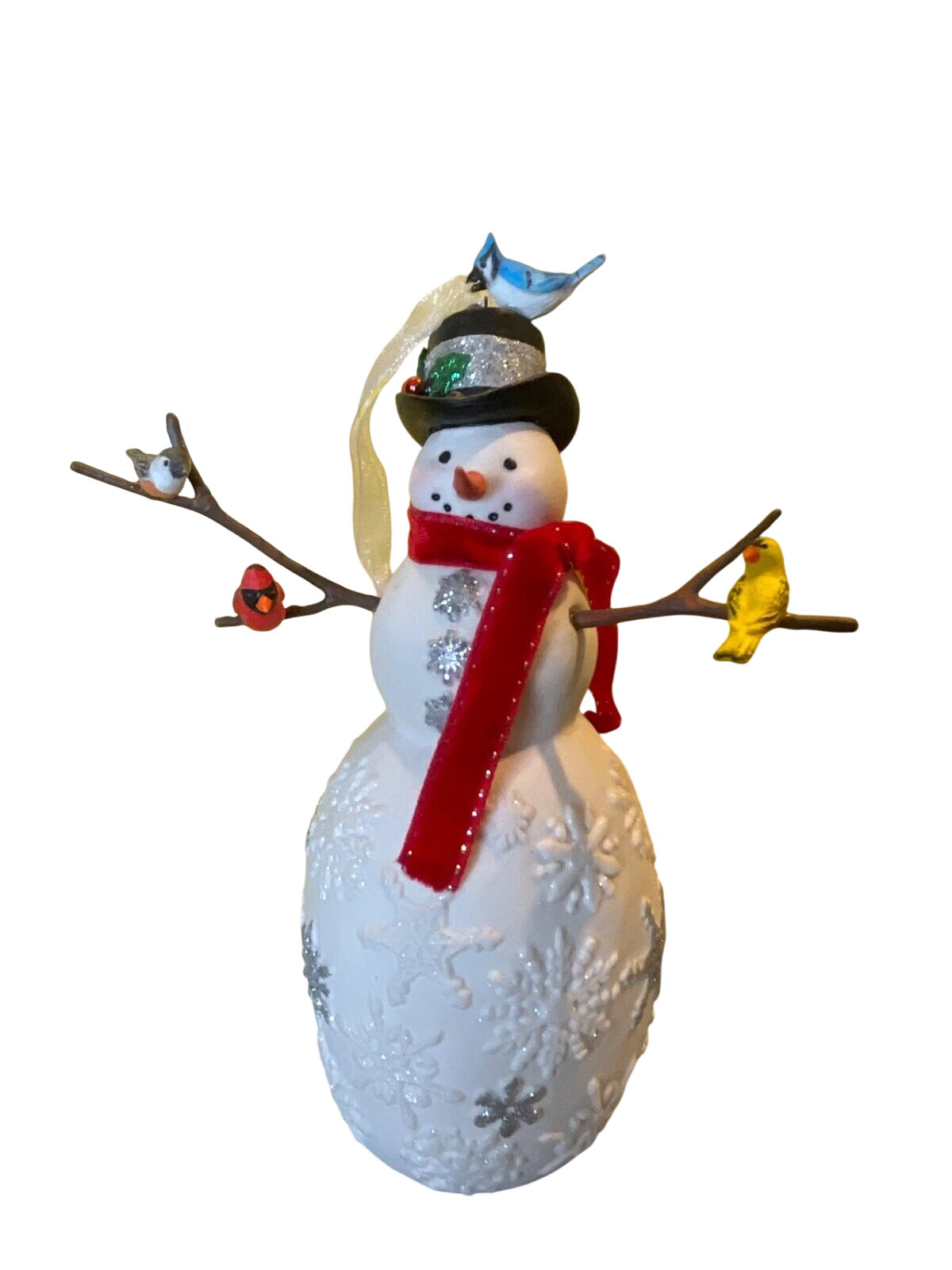 2018 Feeding the Flock Hallmark Ornament (Snowmen) QK6426