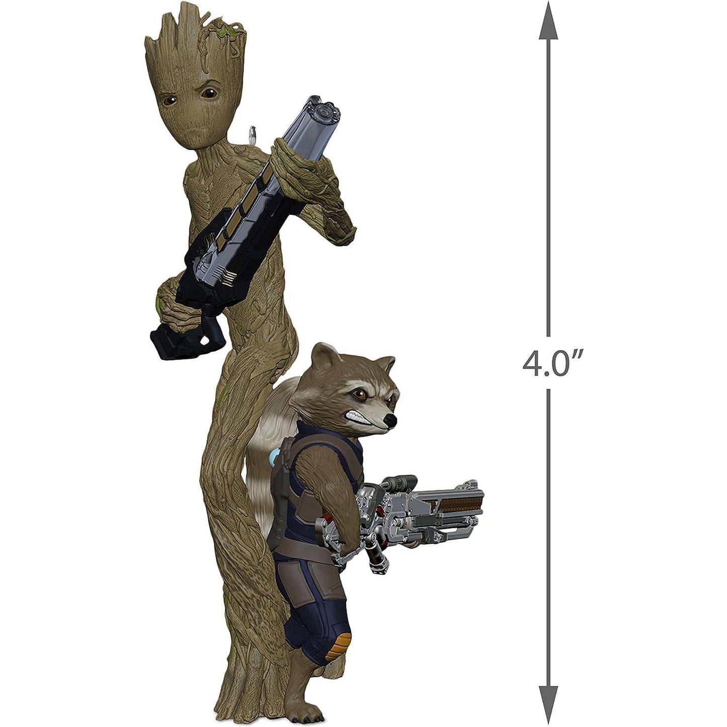 2018 Groot and Rocket Hallmark Ornament (Guardian of the Galaxy) QXI8556