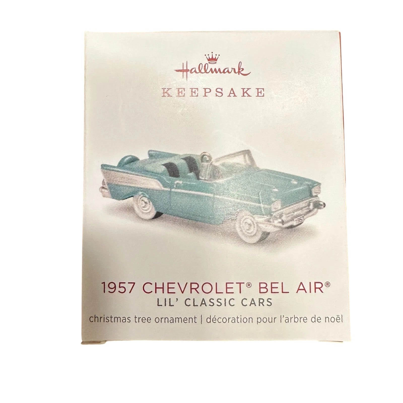 2018 (1957) Chevrolet Bel Air Hallmark Ornament (Lil' Classic Cars) QXM8253