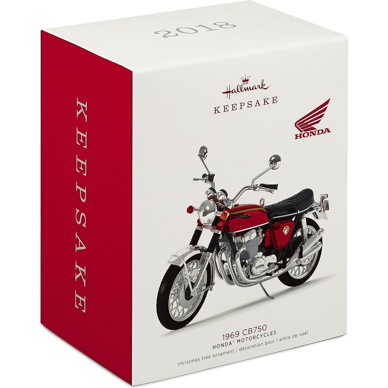 2018 (1969) CB750 Hallmark Ornament (Honda Motorcycle) QXI3166