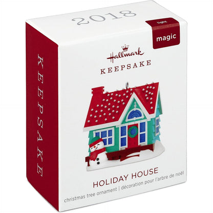 2018 Holiday House Hallmark Ornament (Home) QXM8226