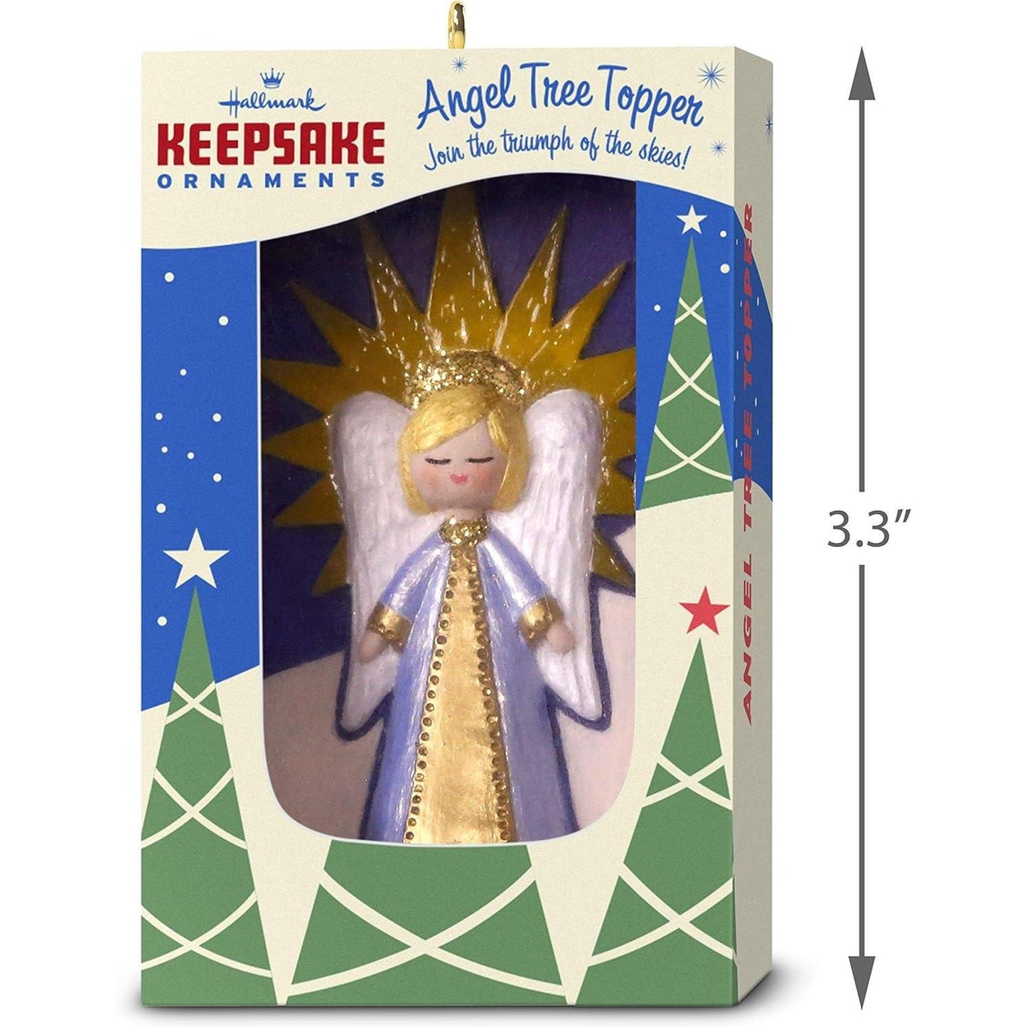 2018 Nifty Fifties Keepsake Angel Tree Topper (Nifty Fifties)