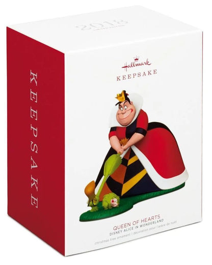 2018 Queen of Hearts Hallmark Ornament (Alice in Wonderland) QXF3183