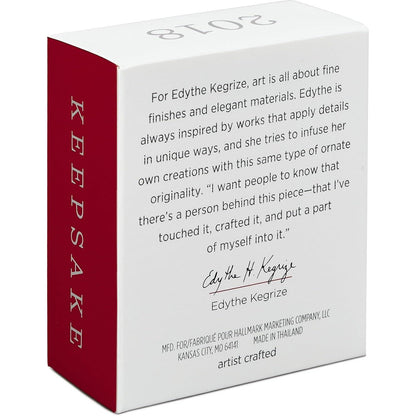 2018 Red Tanager Hallmark Ornament (Beauty of Birds) QXM8176