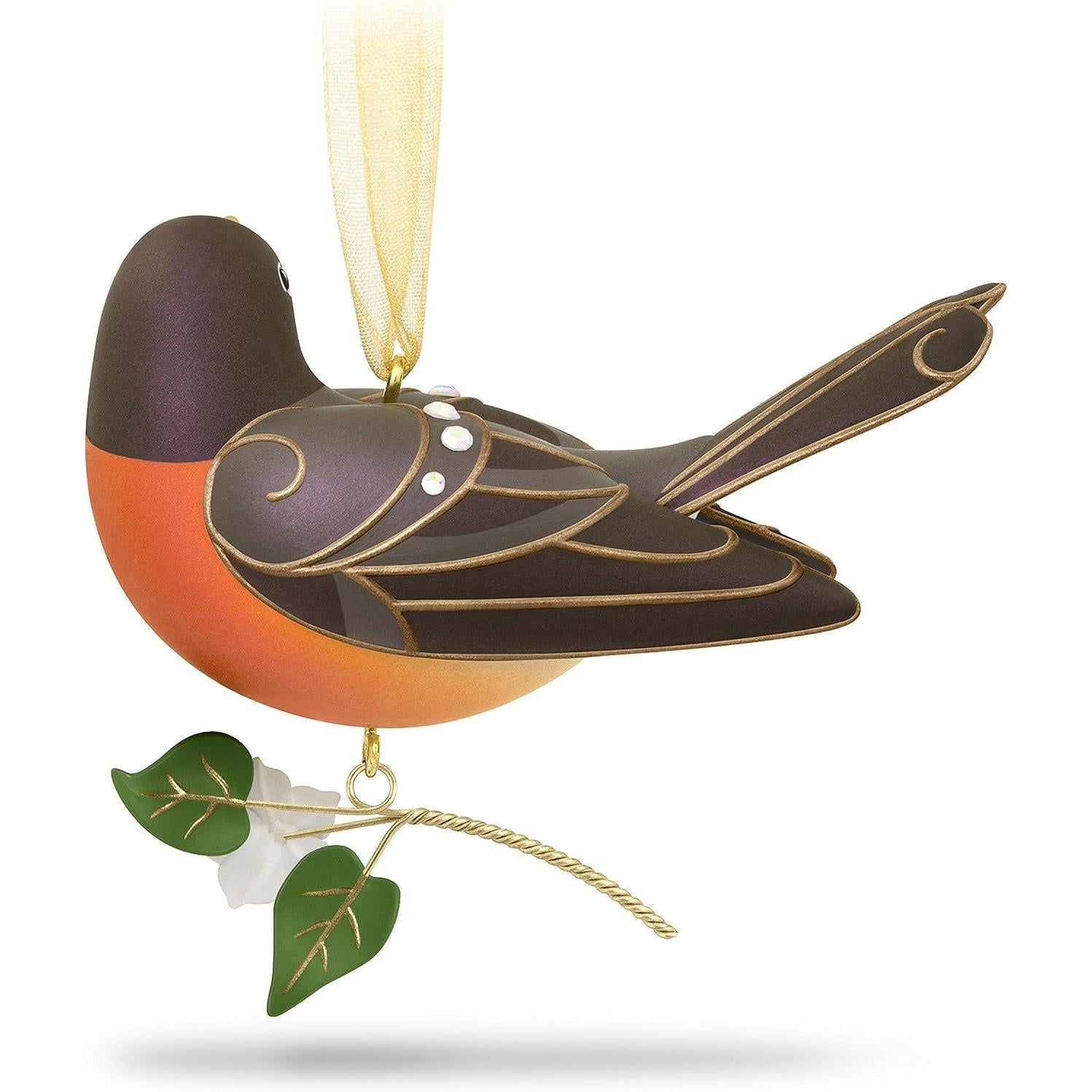 2018 Robin Hallmark Ornament (Beauty of Birds) QX9453