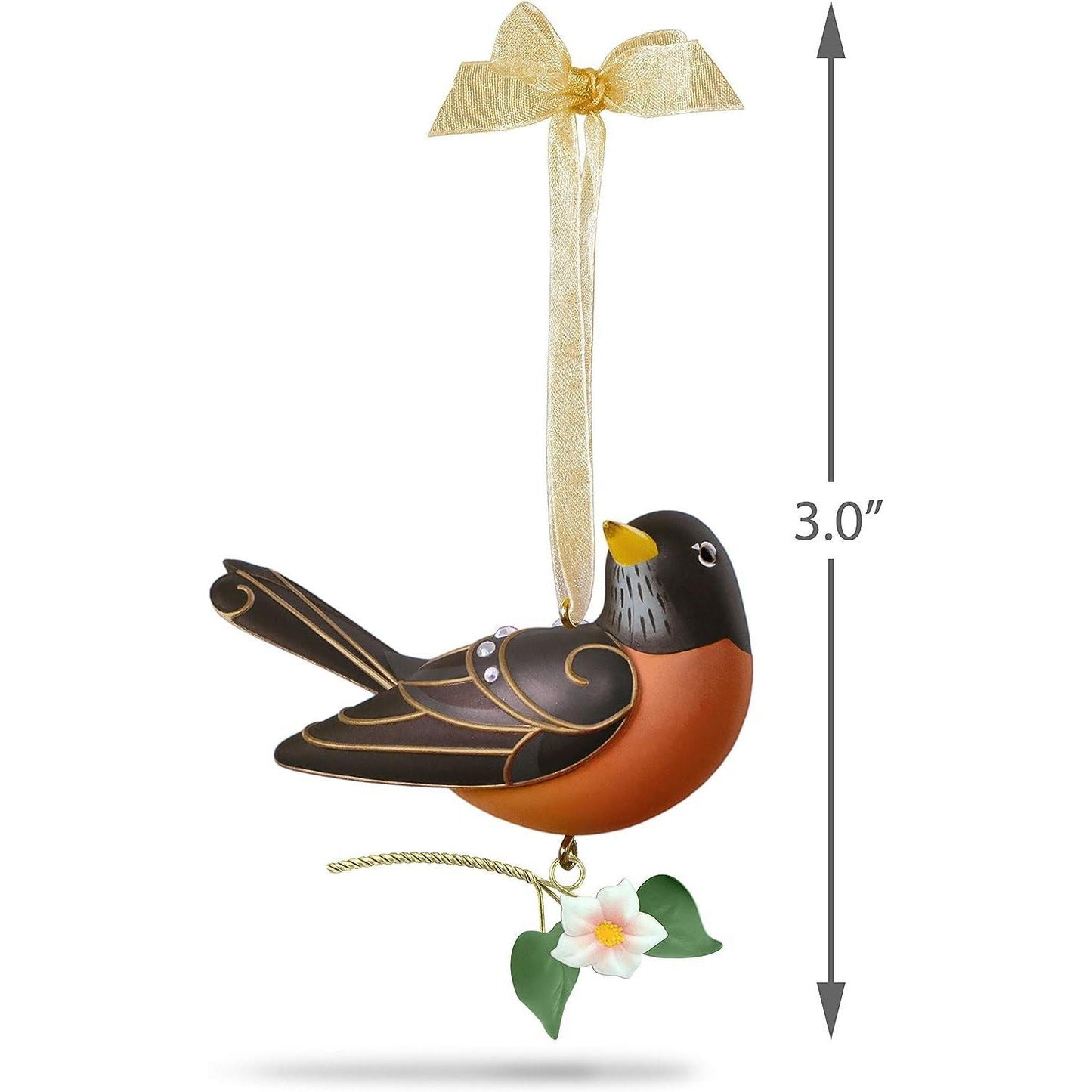 2018 Robin Hallmark Ornament (Beauty of Birds) QX9453