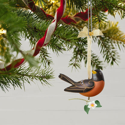 2018 Robin Hallmark Ornament (Beauty of Birds) QX9453