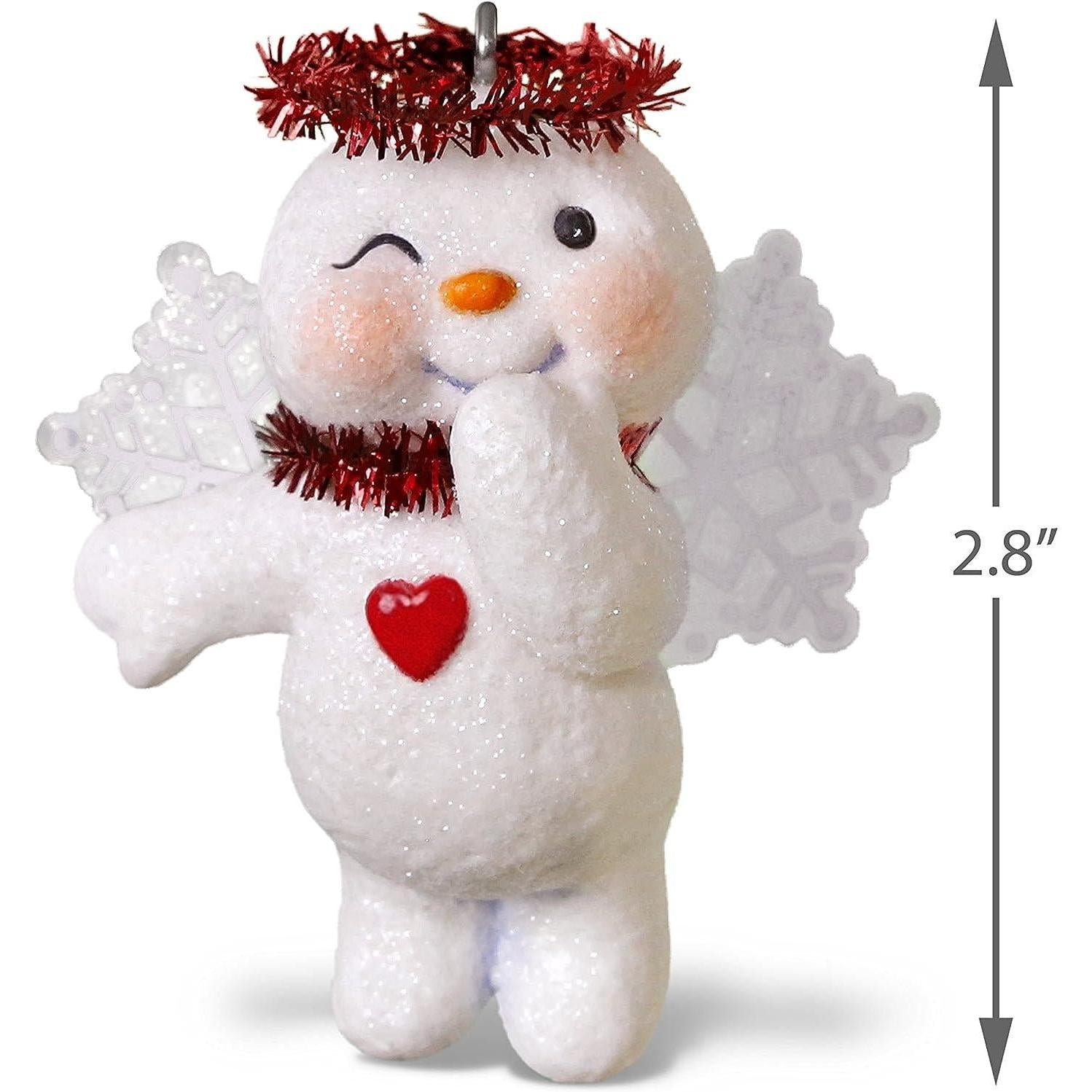 2018 Shining Snow Angel Hallmark Ornament (Snow Angel) QGO1963