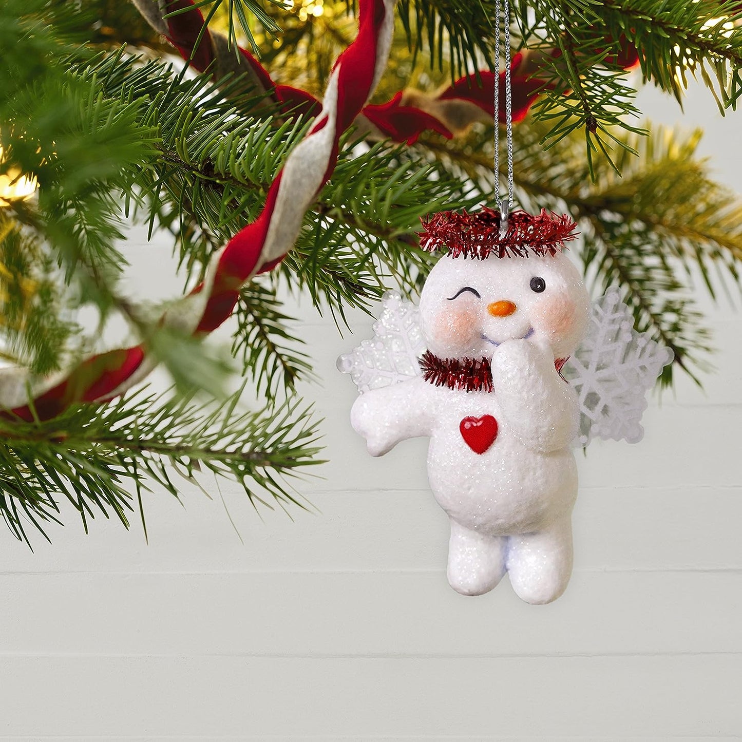 2018 Shining Snow Angel Hallmark Ornament (Snow Angel) QGO1963