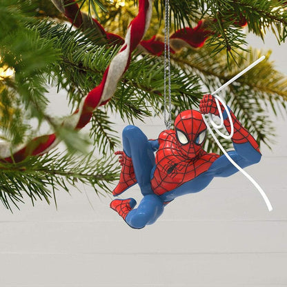 2018 Spidey Swings Into Action Hallmark Ornament (Super Heroes) QXI8563