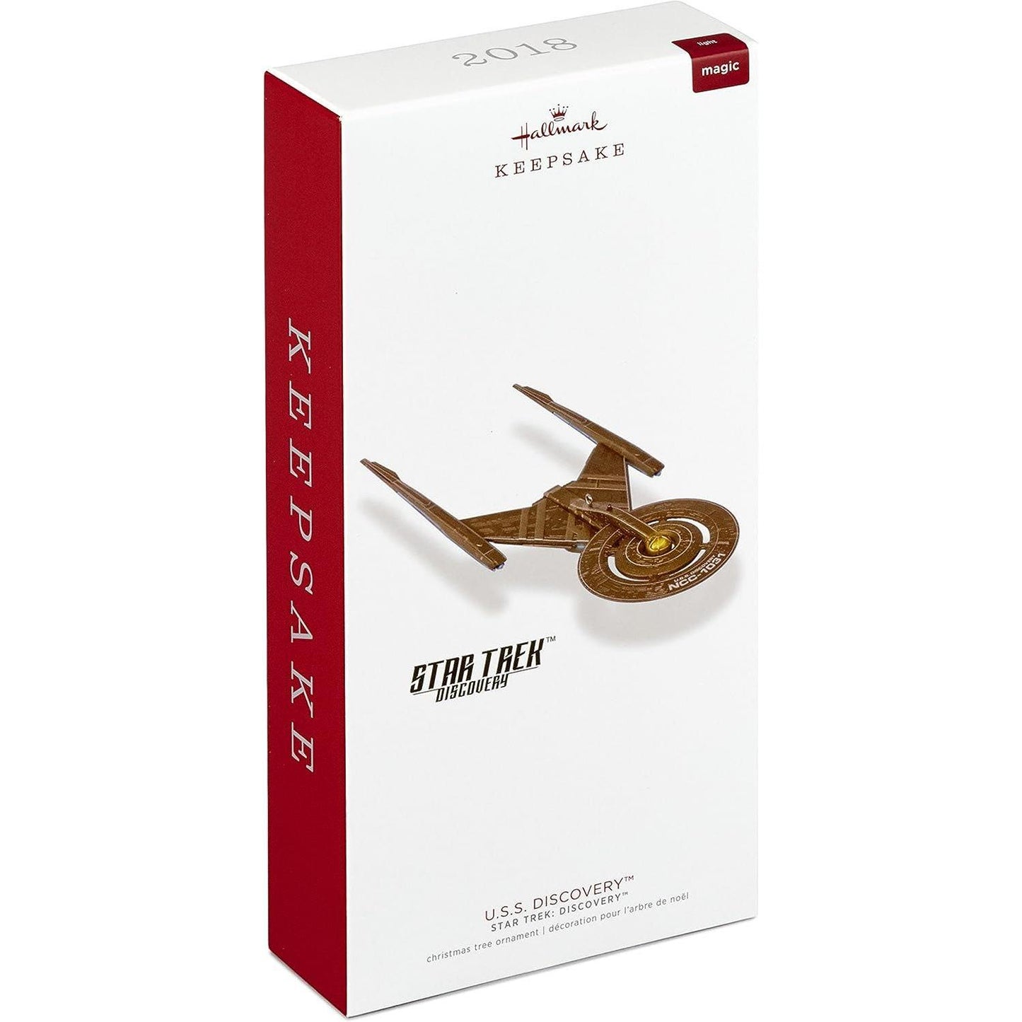 2018 U.S.S. Discovery Hallmark Ornament (Star Trek) QXI3326