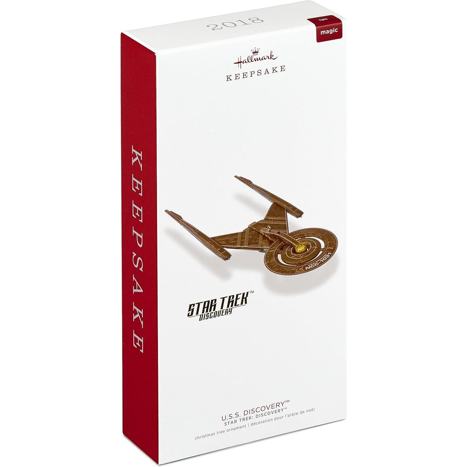2018 U.S.S. Discovery Hallmark Ornament (Star Trek) QXI3326