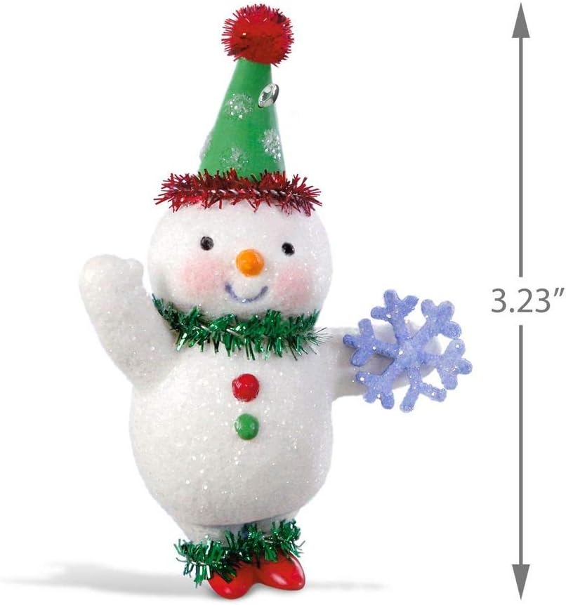 2018 Vintage Snowman Hallmark Ornament (Snowmen) LPR3575