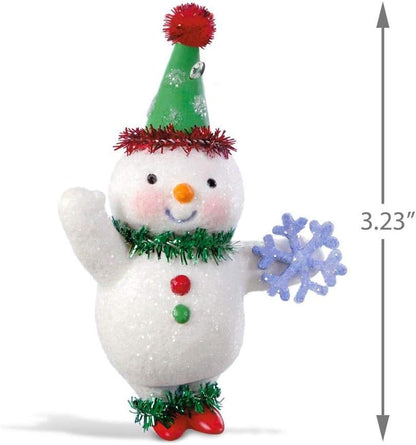 2018 Vintage Snowman Hallmark Ornament (Snowmen) LPR3575
