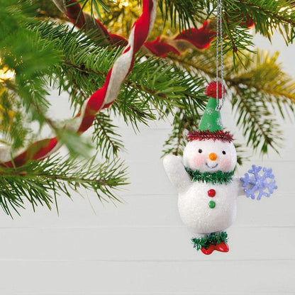 2018 Vintage Snowman Hallmark Ornament (Snowmen) LPR3575