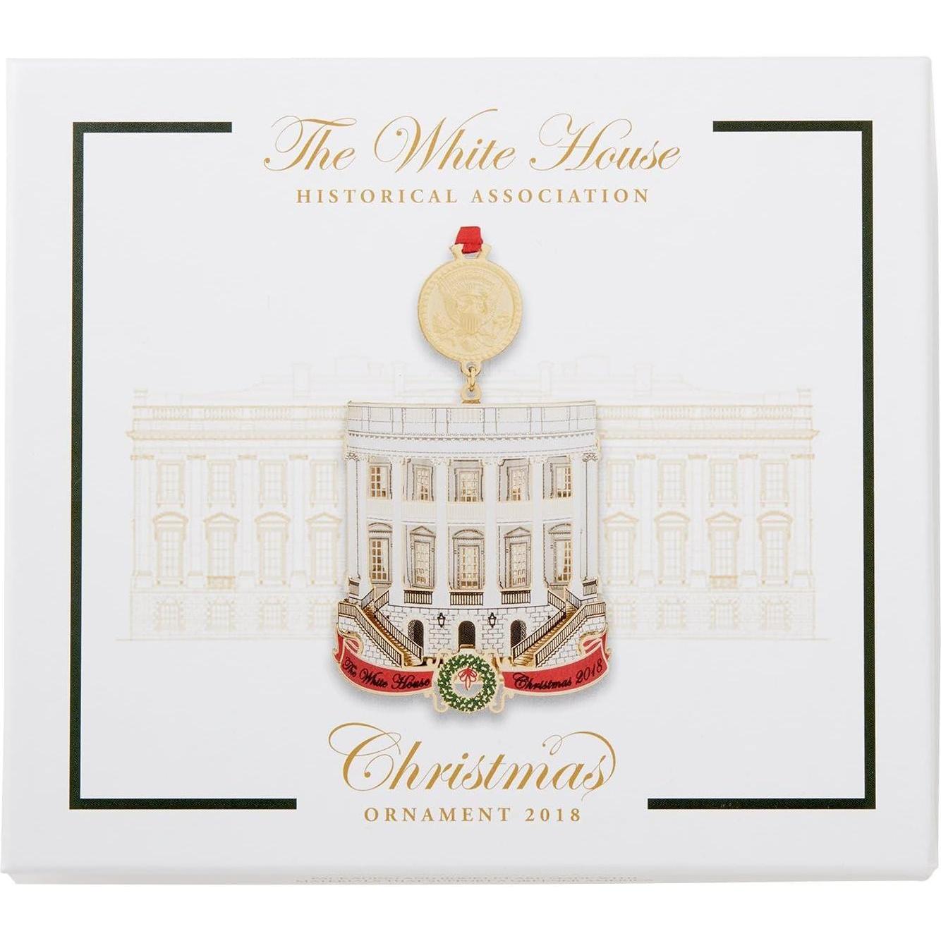B079Y82Q3F 2018 White House Historical Association (Christmas Ornament) Image2
