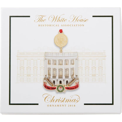 B079Y82Q3F 2018 White House Historical Association (Christmas Ornament) Image2