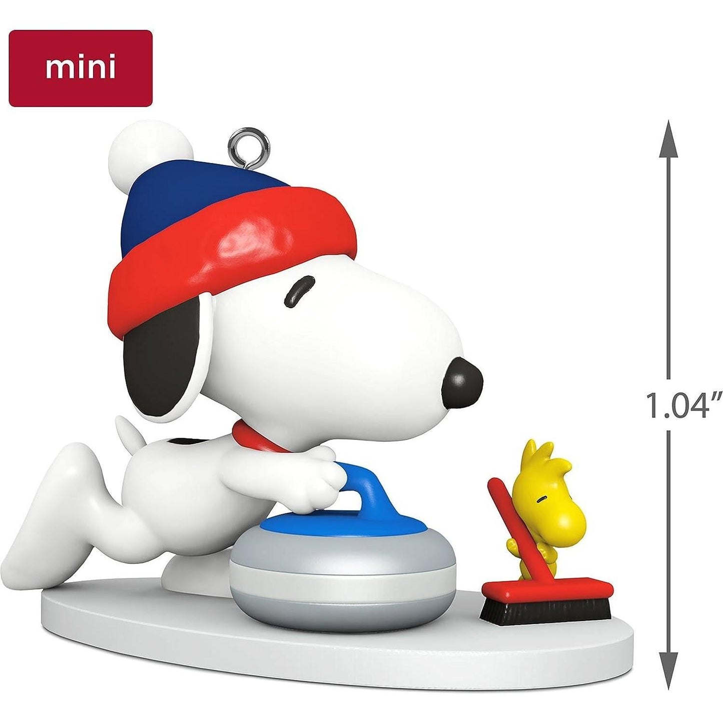 2018 Winter Fun with Snoopy Hallmark Ornament (Winter Fun with Snoopy) QXM8146