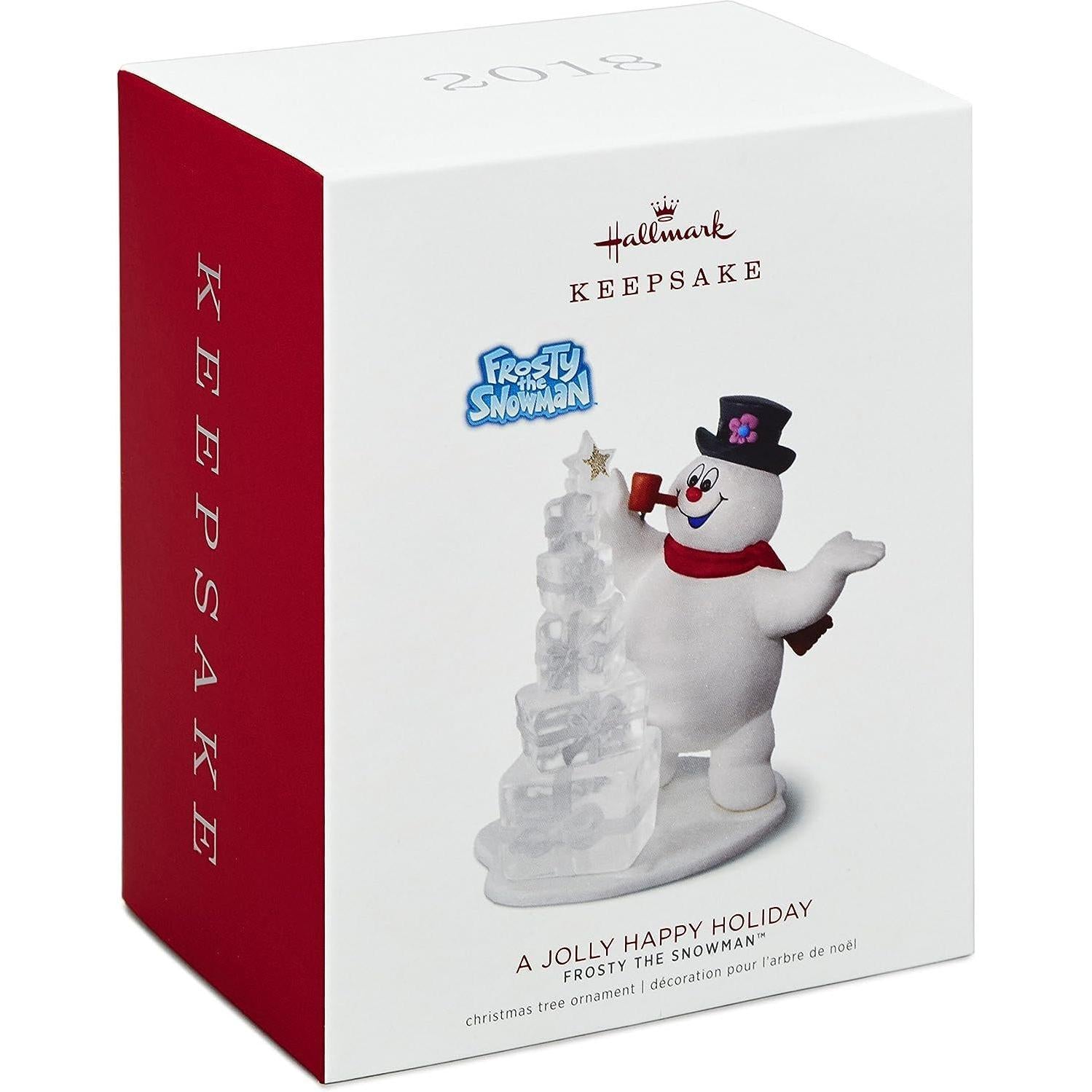 2018 A Jolly Happy Holiday Hallmark Ornament (Frosty the Snowman) QXI3123