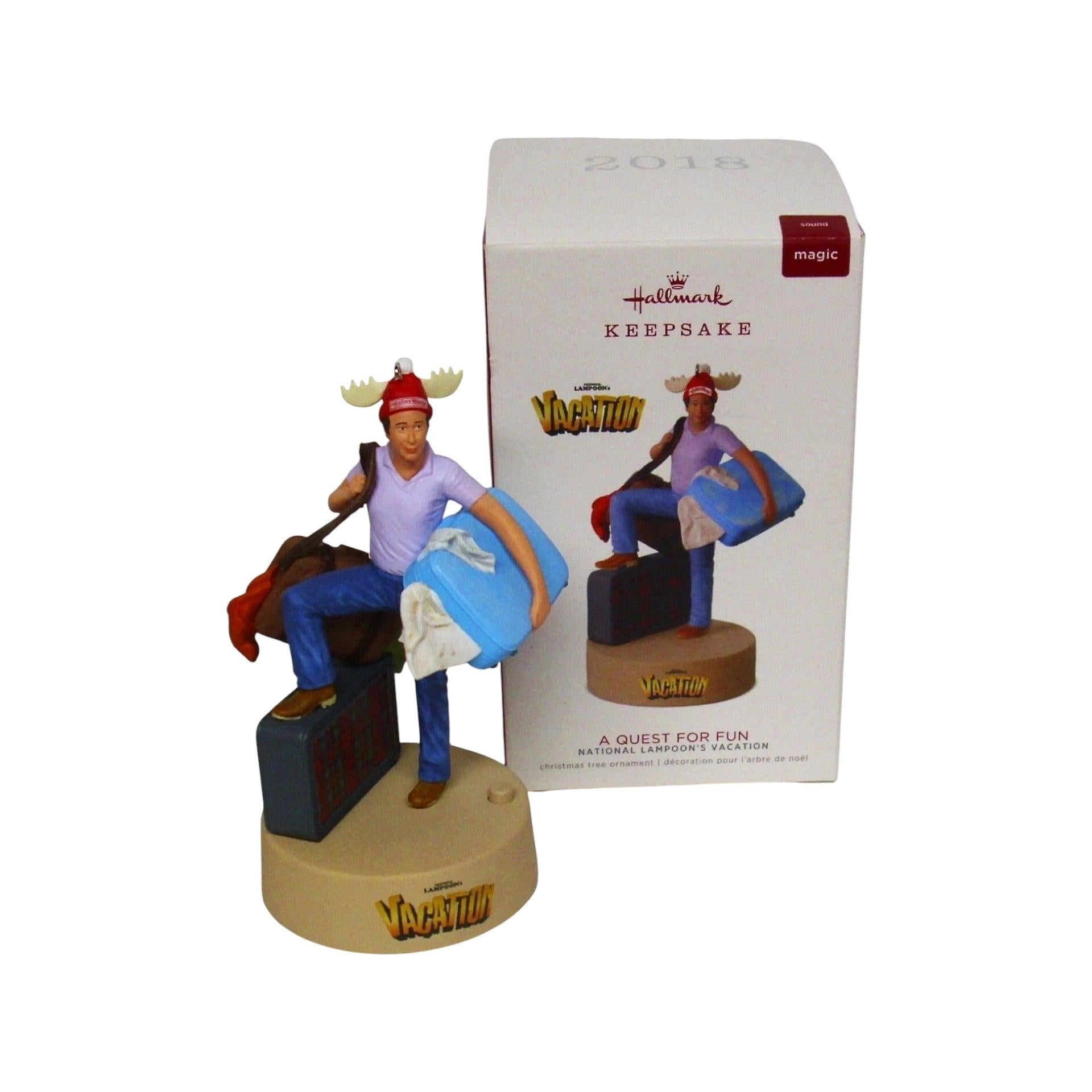 2018 A Quest For Fun Hallmark Ornament (Christmas Vacation) QXI3083 Image3