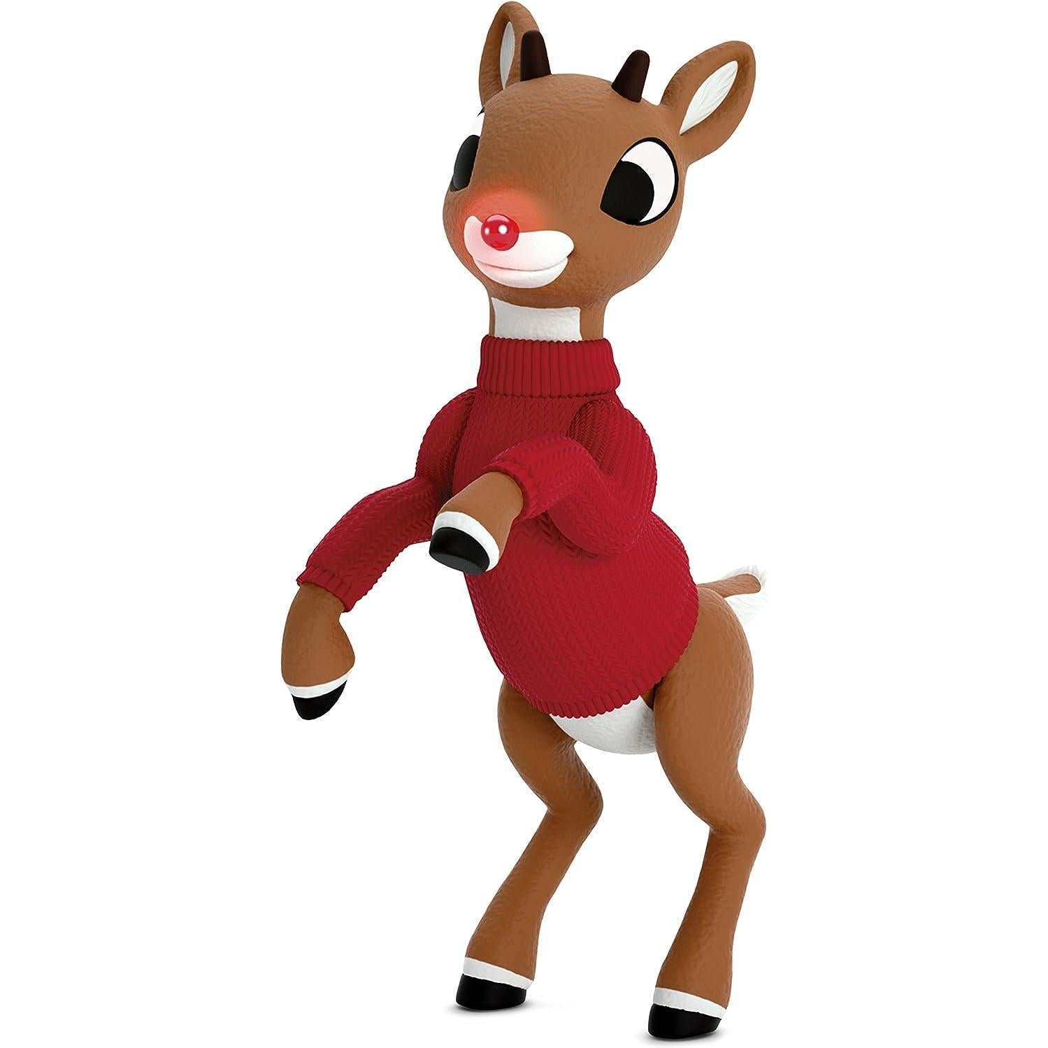 2018 A Very Shiny Nose Hallmark Ornament (Rudolph the Red-Nosed Reindeer) QXI3246