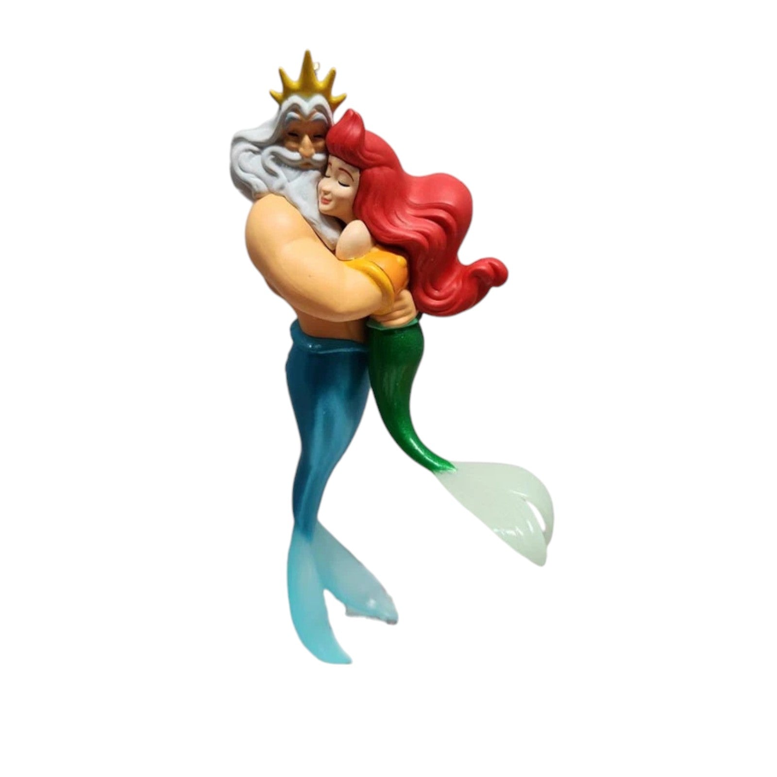 2018 Ariel and King Triton Hallmark Ornament (The Little Mermaid) QXD6296