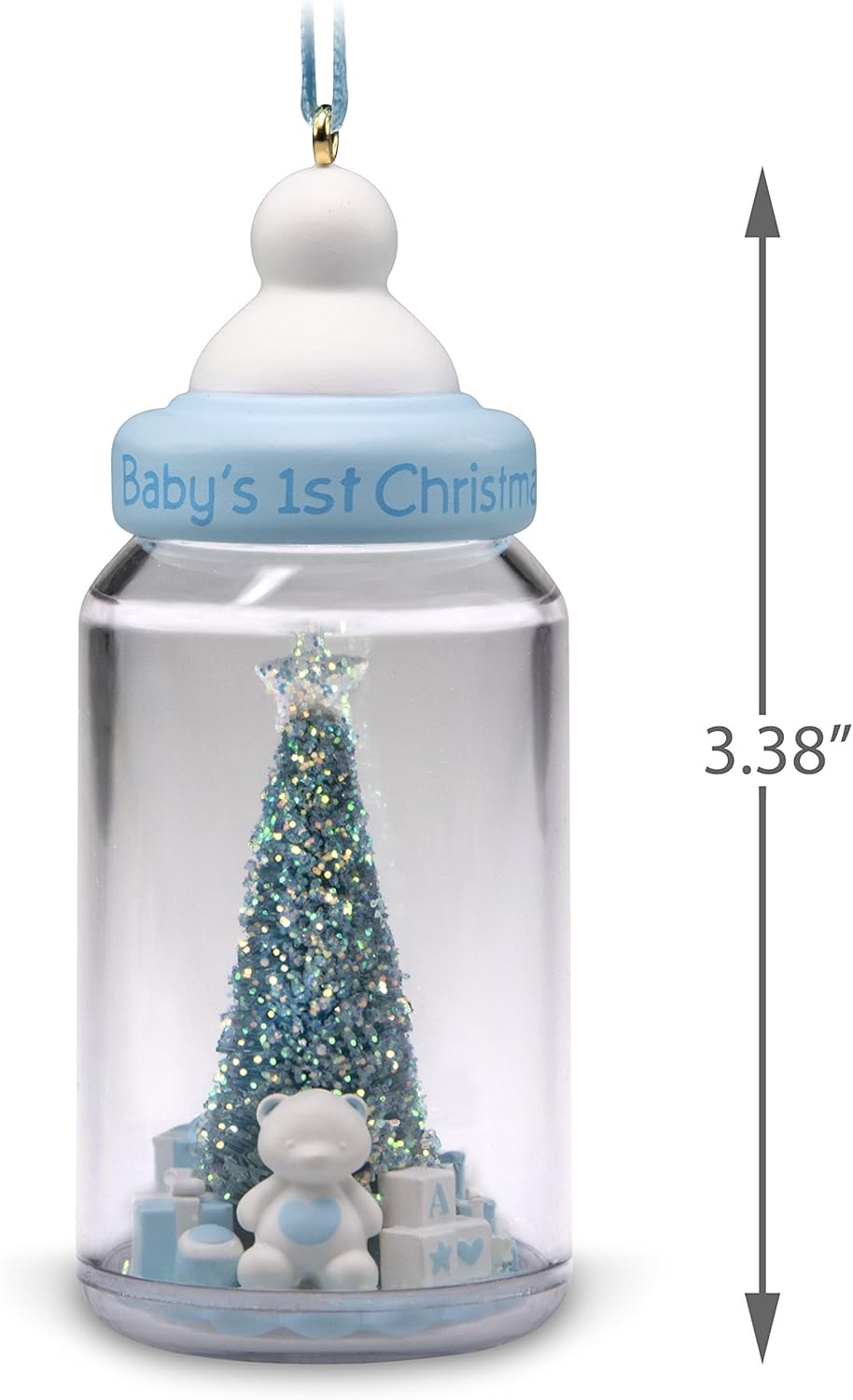 2018 Baby Boy's First Christmas Hallmark Ornament (Baby's First Christmas) QGO1706