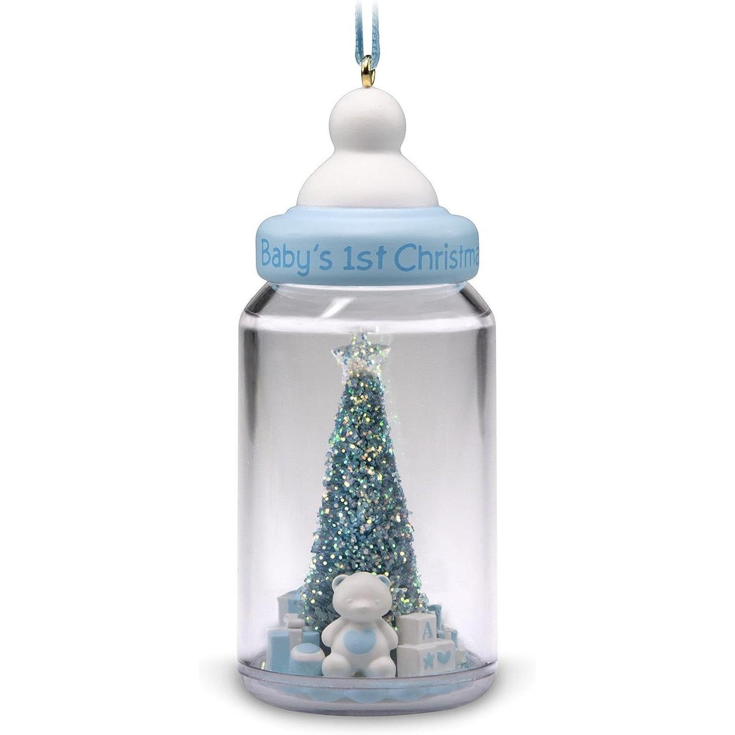 2018 Baby Boy's First Christmas Hallmark Ornament (Baby's First Christmas) QGO1706
