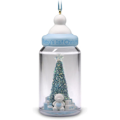 2018 Baby Boy's First Christmas Hallmark Ornament (Baby's First Christmas) QGO1706