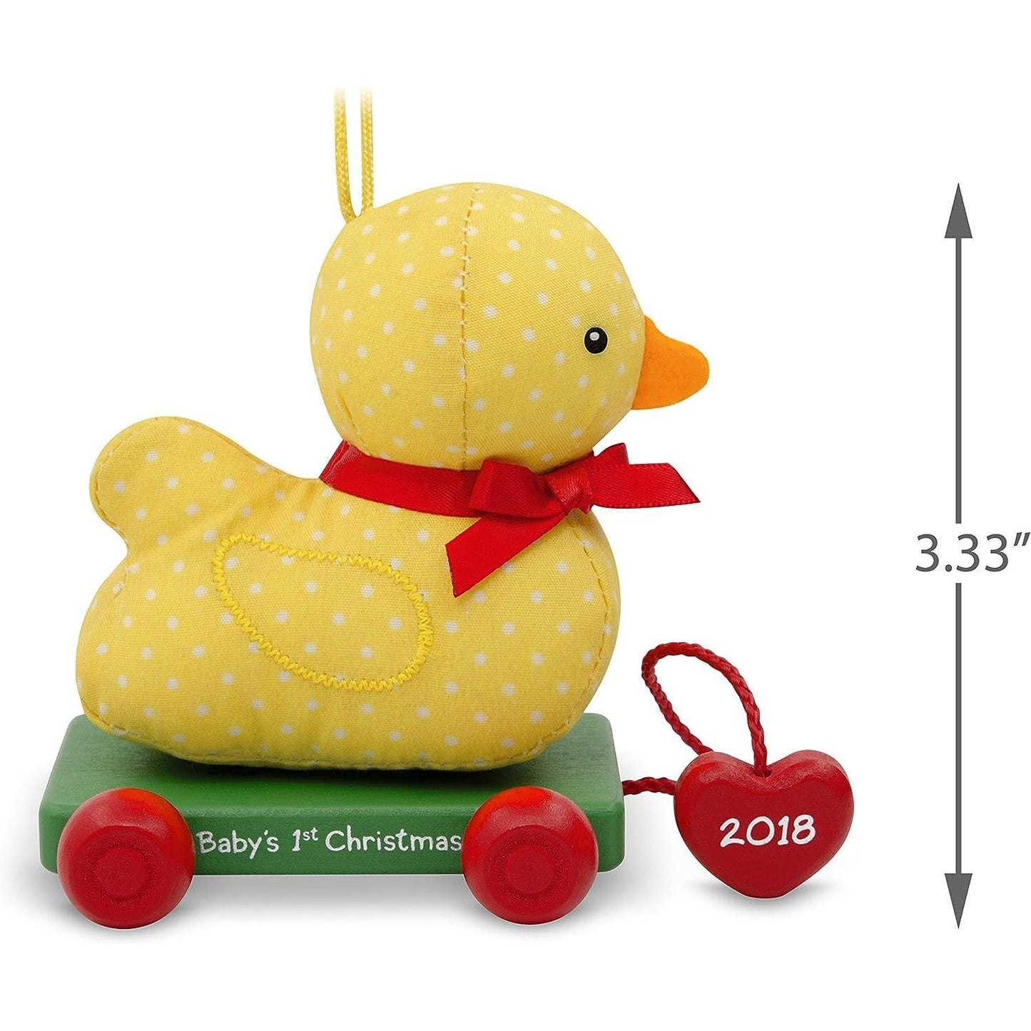 QGO1703 2018 Baby's First Christmas (Baby First Christmas) Image4