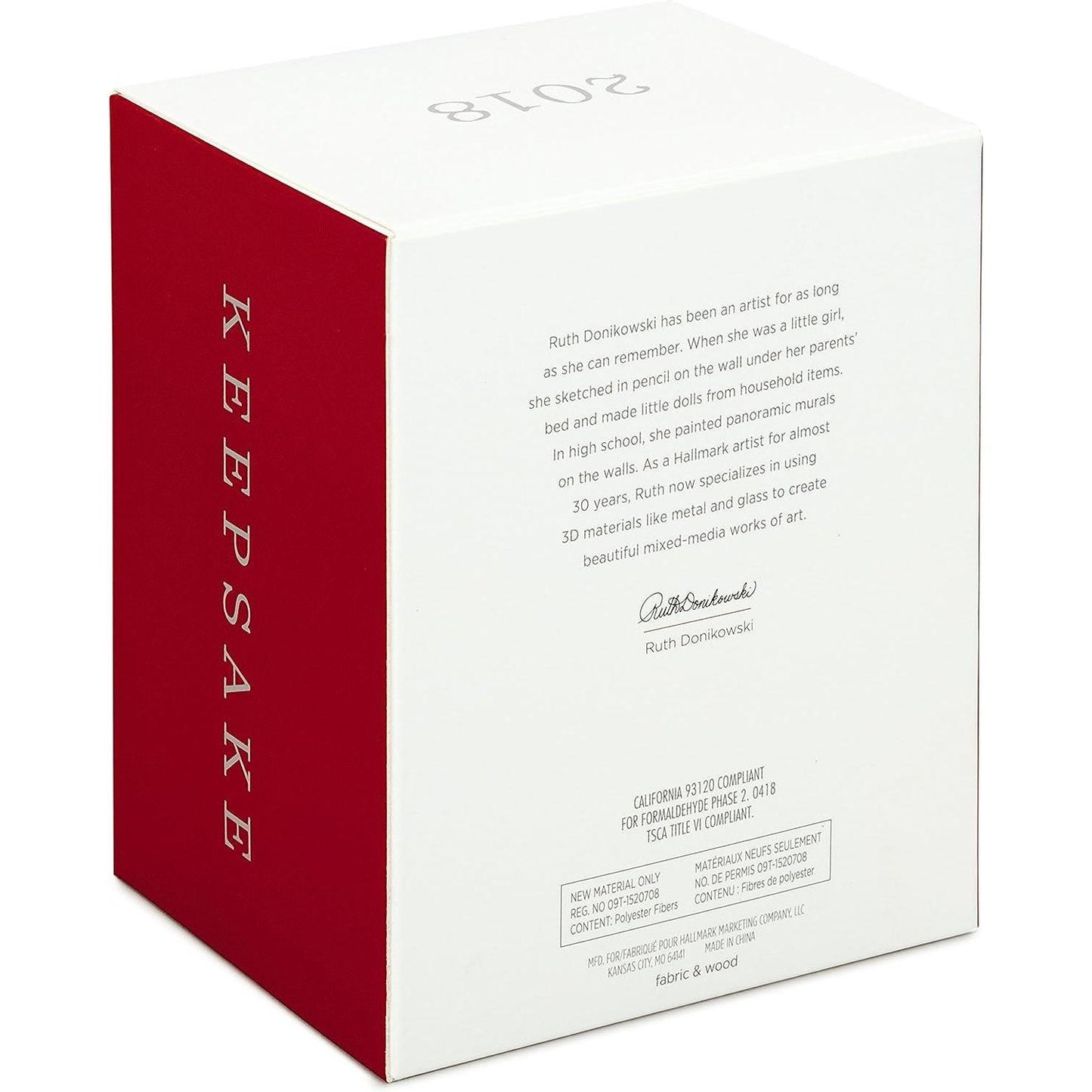 QGO1703 2018 Baby's First Christmas (Baby First Christmas) Image4