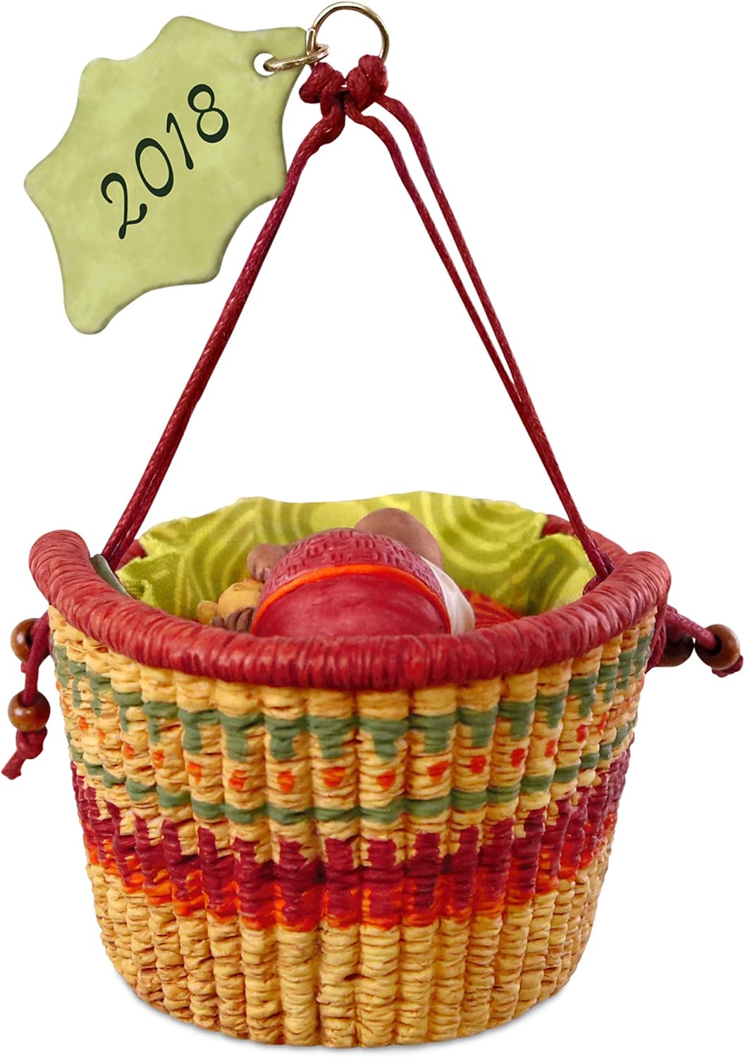 2018 Baby's First Christmas Hallmark Ornament (Baby's First Christmas) QSM7816