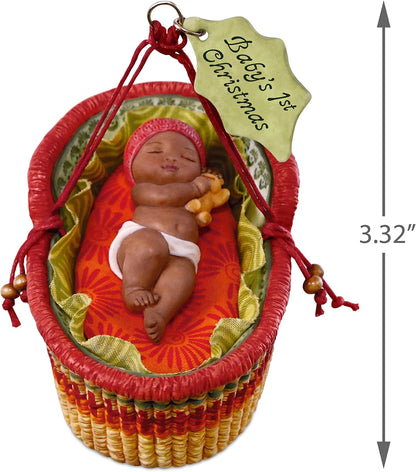 2018 Baby's First Christmas Hallmark Ornament (Baby's First Christmas) QSM7816