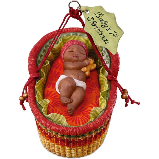 2018 Baby's First Christmas Hallmark Ornament (Baby's First Christmas) QSM7816