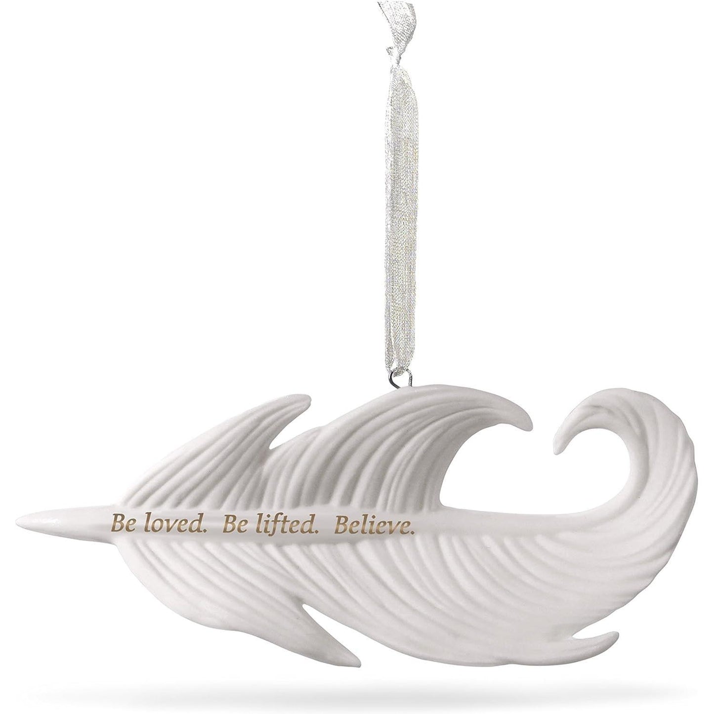 2018 Be Lifted Hallmark Ornament (Feather) QHX4033