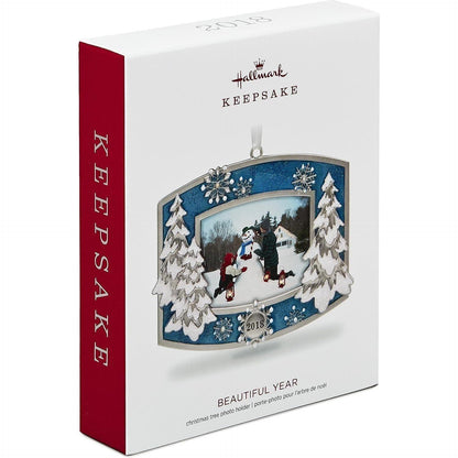 2018 Beautiful Year Hallmark Ornament (Photo Holder) QGO1863
