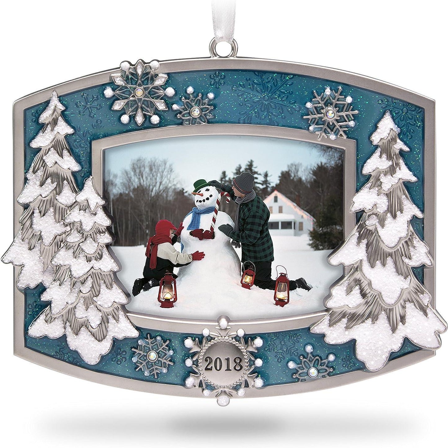 2018 Beautiful Year Hallmark Ornament (Photo Holder) QGO1863