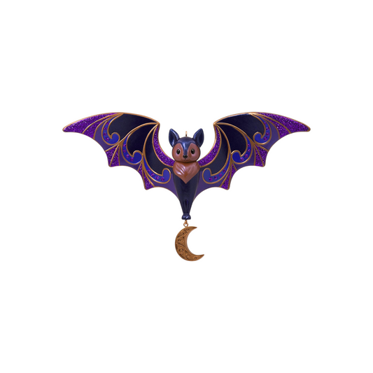 2018 Bewitching Bat Hallmark Ornament (Halloween) QFO5236 Image1