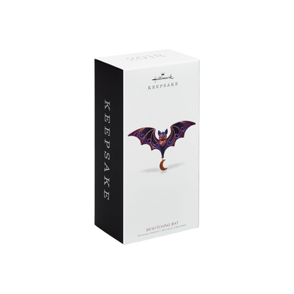 2018 Bewitching Bat Hallmark Ornament (Halloween) QFO5236 Image2