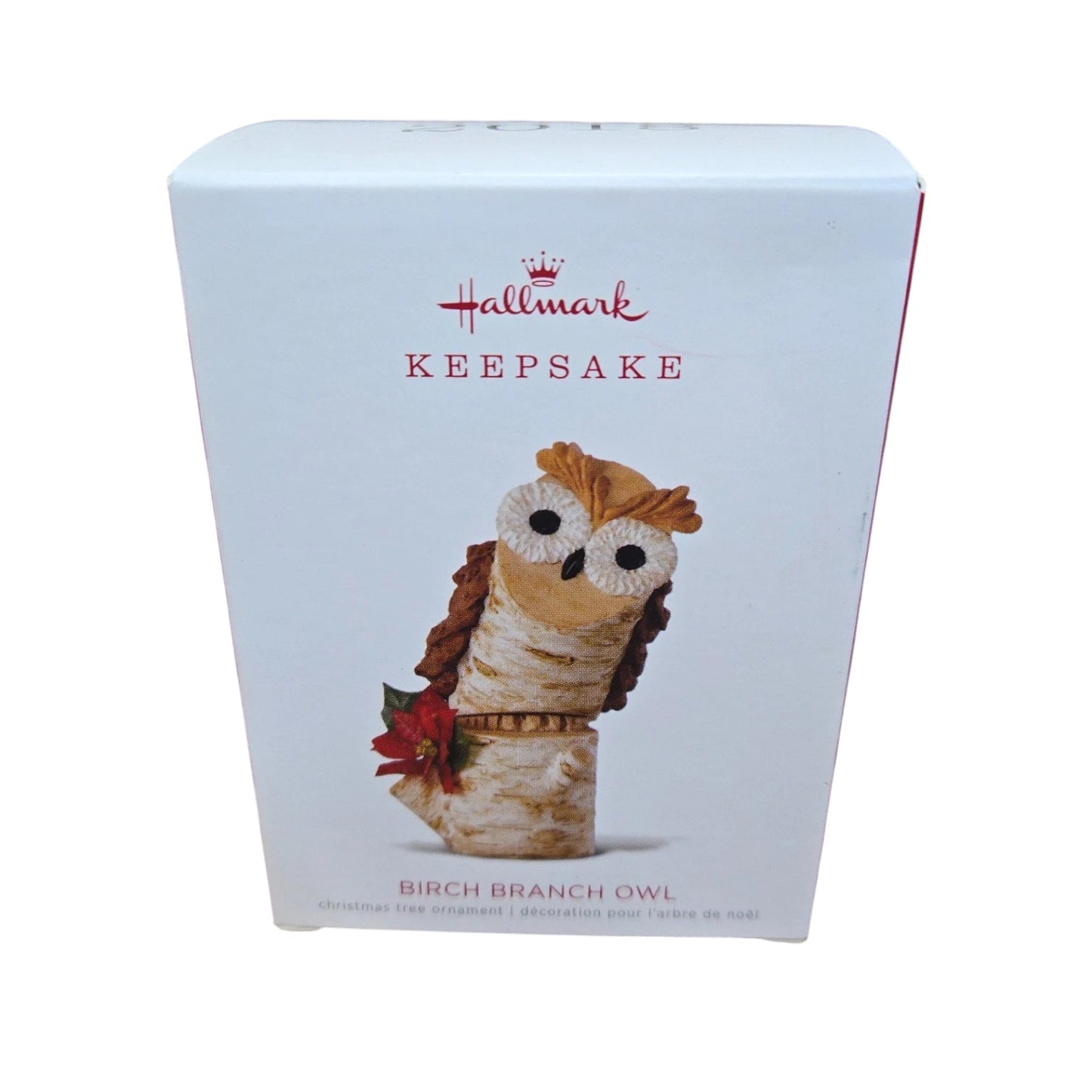 2018 Birch Branch Owl Hallmark Ornament (Birch) QGO2113
