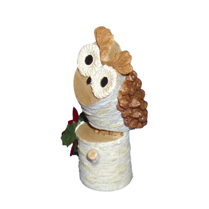 2018 Birch Branch Owl Hallmark Ornament (Birch) QGO2113