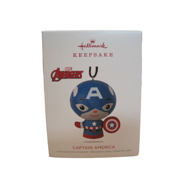 2018 Captain America Hallmark Ornament (Super Heroes) QXI3406