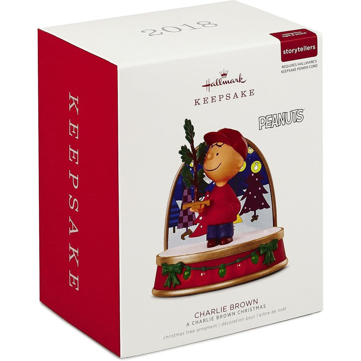 2018 Charlie Brown Hallmark Ornament (Peanuts) QXI3346