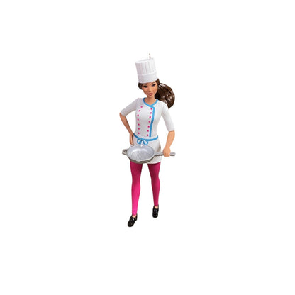 2018 Chef Hallmark Ornament (Barbie) QXI3126