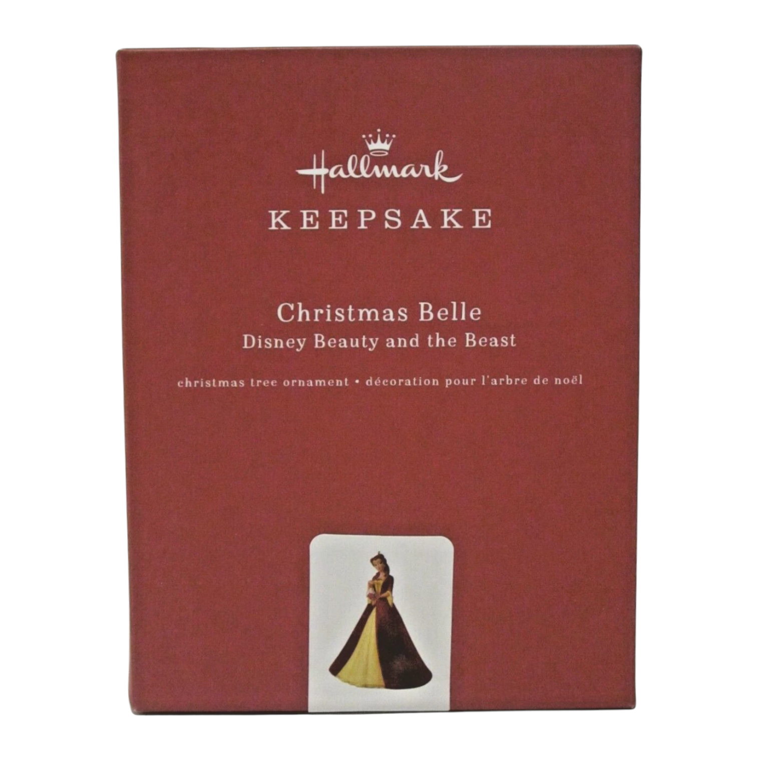 2018 Christmas Belle Hallmark Ornament (Beauty and the Beast) QXD6276 Image2